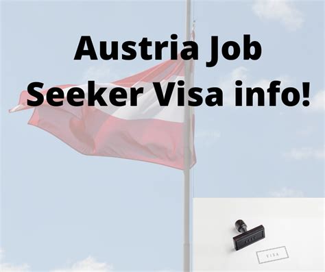 How To Apply For Austria Job Seeker Visa Move To Austria Without