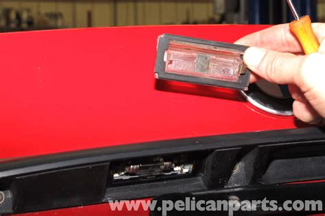 License plate light lens by genuine bmw vehicle fitment: BMW E46 Exterior Bulb Replacement | BMW 325i (2001-2005), BMW 325Xi (2001-2005), BMW 325Ci (2001 ...