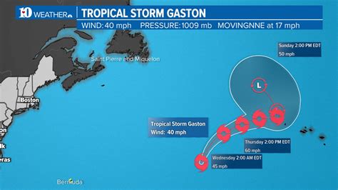 Kaylee Bowers On Twitter Rt Wbirweather Tropical The Tropics Tropical Storm Gaston Has