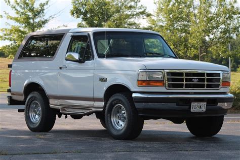1996 Ford Bronco Eddie Bauer 4×4 For Sale On Bat Auctions Sold For