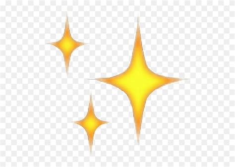 Stars Emoji Sparkle Yellow Glitter Featurethis Featurem Twinkle Clipart Stunning Free