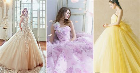Add some quirk to your day and dress your bridal party in different dresses. Unexpected Hues! 30 Whimsical Colored Wedding Dresses For ...