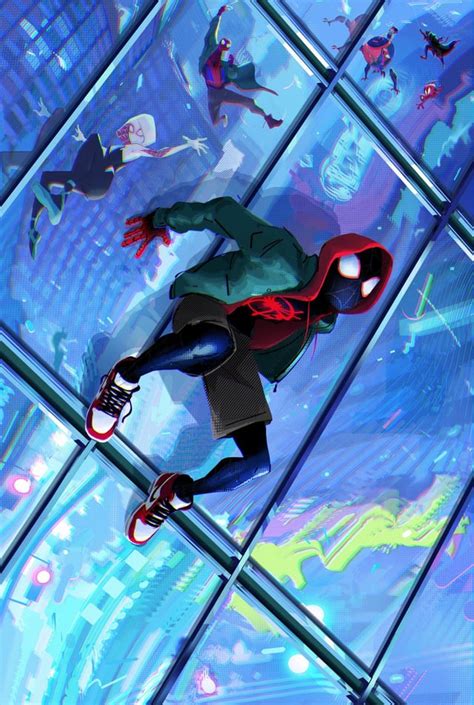 Official Artwork One Year Since Miles Morales Reminded Us That Anyone