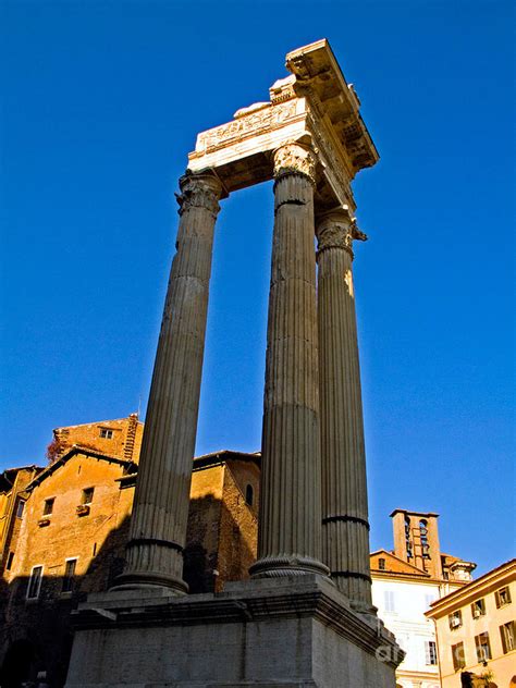 Ancient Roman Columns Photograph By Tim Holt