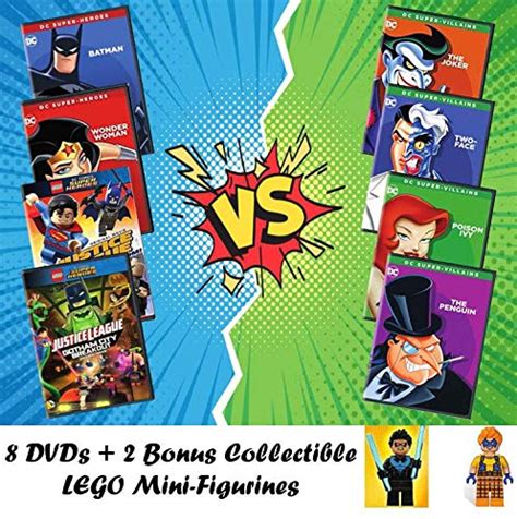 Buy Ultimate Dc Comics Super Heroes Vs Super Villains 8 Volume Dvd