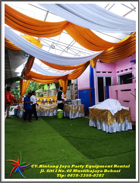 Sedia Sewa Tenda Pernikahan dan Khitanan Harga Permeter