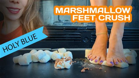 Feet Crush Marshmallow Barefoot Youtube