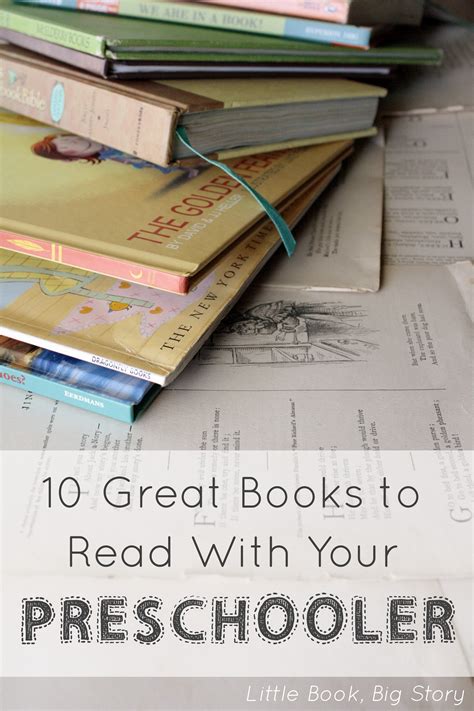 10 Great Books For Preschoolers Artofit