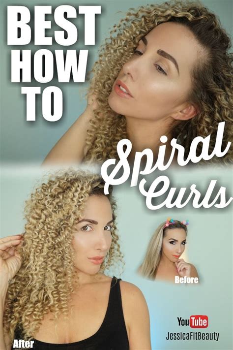New Video Alert Best Tutorial On How To Get Spiral Curls Without A Curling Iron Go Fr