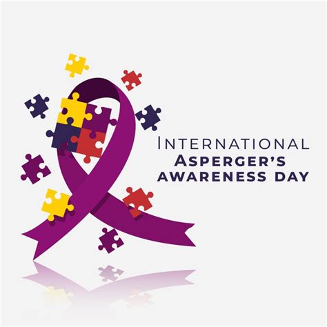 They do not cope well with changes to the routine. Free Vector | Flat international asperger's awareness day