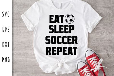 Soccer Svg Eat Sleep Soccer Repeat