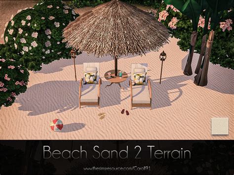 The Sims Resource Beach Sand 2 Texture