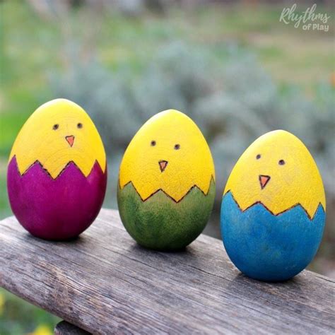 Easter Chick Wood Egg Craft Pictures Photos And Images For Facebook