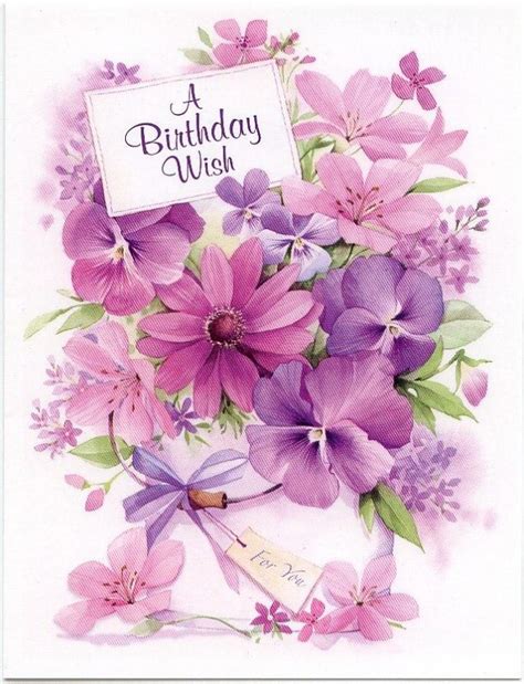 All birthday flower greeting cards are absolutely free !!!,birthday flowers cards 2013, birthday flowers gifts are available. Happy Birthday Quotes and Sayings - Collection Of ...