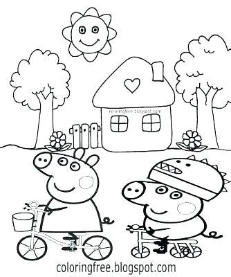 The png image provided by seekpng is high quality and free unlimited download. Peppa Pig Coloring Pages at GetColorings.com | Free ...