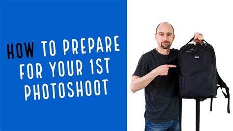 How To Prepare For Your First Photoshoot Youtube