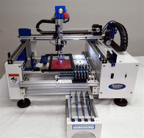 This project started in july 2013 when we began to order the various components, bearings, motors, drive systems, frame materials etc and we started to build the. SMT pick-and-place machine - Mini-X2 - Madell Technology ...