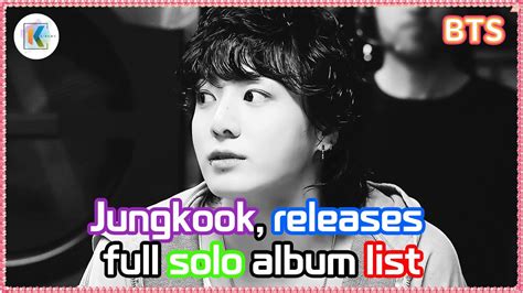 Jungkooks First Solo Album Golden Tracklist Revealed Title Track