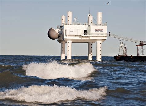 Ocean wave electricity generator in the North Sea [3836x2793] - Imgur