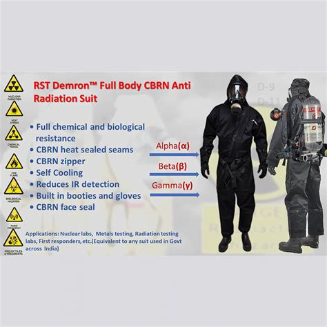 Rst Demron™ Full Body Cbrn Anti Radiation Suitcustomizable Instrukart Holdings