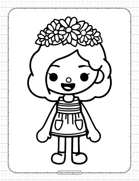 Toca Life Coloring Pages 5 You Can Download Or Print Toca Life