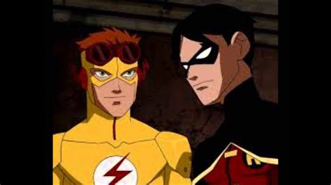 Wally West And Dick Grayson Are Defying Gravity Young Justice Youtube