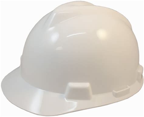 Msa Cap Style Hard Hat Face Shield Kit White Hat W Msa Adapter And