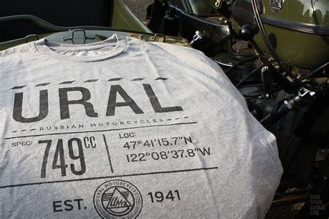 Production of ural motorcycles at the irbit motorcycle factory. Ural Motorcycles T-Shirts & Accessories - Good Spark Garage