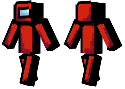 Among Us Red Minecraft Skins