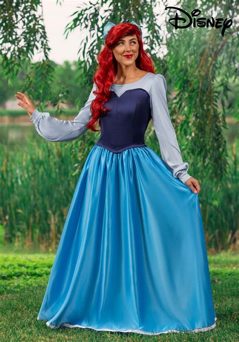 Blue Ariel Dress Little Mermaid Costume Ariel Etsy Riset