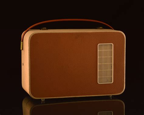 60s Donauland Stereo Portable Suitcase Record Player Turntable