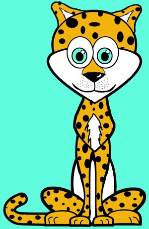 Here presented 50+ easy cheetah drawing images for free to download, print or share. How to Draw Cartoon Cheetahs with Easy Step by Step Drawing Instructions - Page 2 of 2 - How to ...