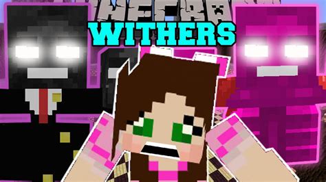 Minecraft Mo Withers Rich Wither Wither Girl And Void Wither Mod