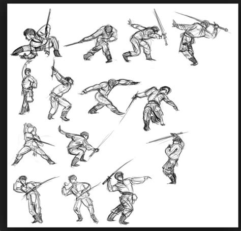 Pin By Kt Kern On Fight Fighting Poses Art Reference Poses Drawings