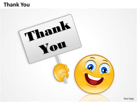 You must always thank people for. 0314 Thank You With Smiley | PowerPoint Shapes ...