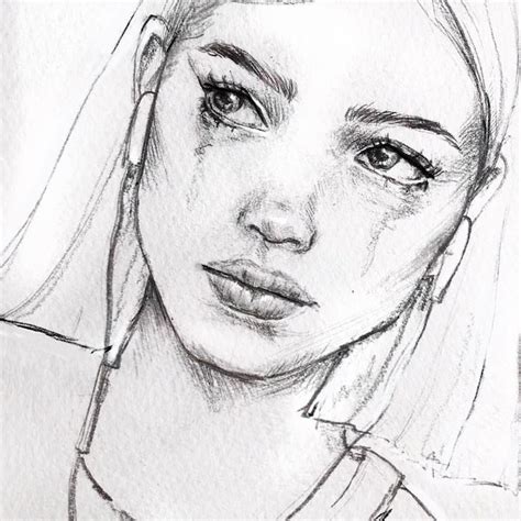 techniques et idées comment dessiner un visage comme un pro Bleistift kunstzeichnungen