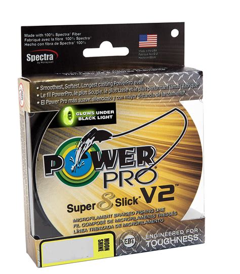 PowerPro Super Slick V2 Line 20lb 1500yds Moonshine TackleDirect