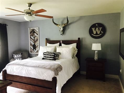 1_ decorating your bedroom to reflect the emo aesthetic offers another ideal way to express your connection to the genre. Master bedroom. Rustic master bedroom. Cow skull decor ...