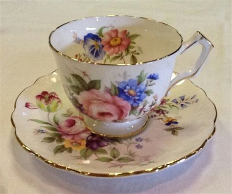 Vintage Aynsley Pink Rose Floral Cup And Saucer Cup And Saucer Vintage Tea Tea Cup Saucer