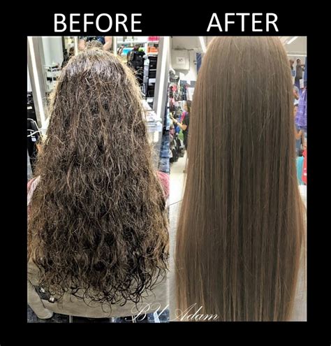 Keratin Treatment Results On Wavy Hair Curly Hair Style