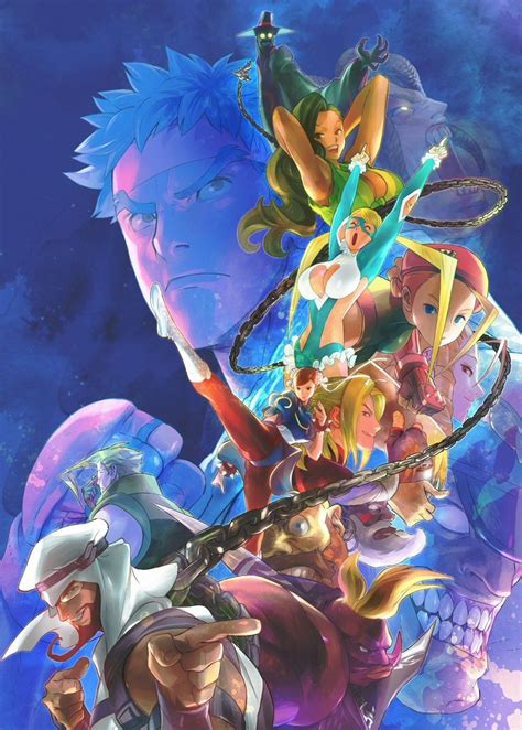 Street Fighter 5 Art Gallery Posters Box Artwork