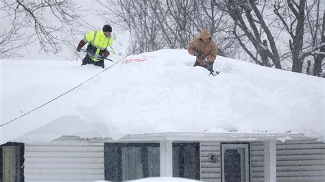 Lake Effect Snow Recap Up To 88 Inches Of Snow Buries Parts Of Western