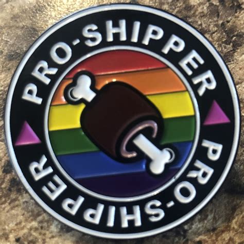 Pro Shipper Fandom Enamel Pin