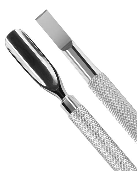 Cuticle Pusher And Spoon Nail Cleaner Professional Grade Stainless