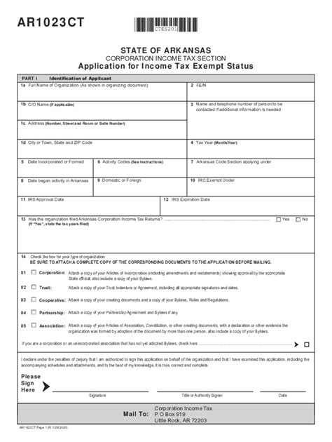 Ar1023ct Form Fill Out And Sign Printable Pdf Template Signnow