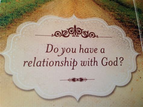 Fggam Question Of The Day Do You Have A Relationship With God For