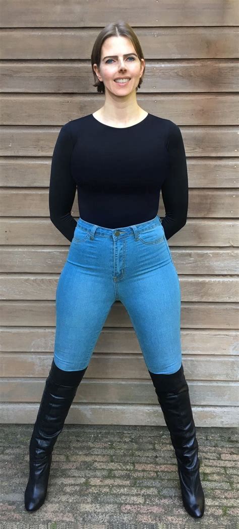 Tabita Fix In Jeans And Boots Curvas