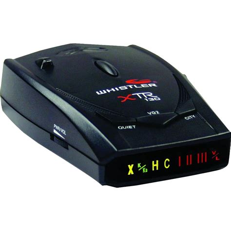 This is a real plus. Whistler Radar/Laser Detector XTR-130 - Best Buy