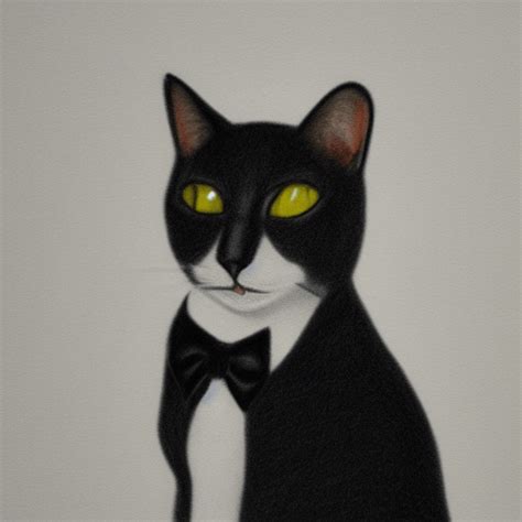 Tuxedo Cat Graphic · Creative Fabrica