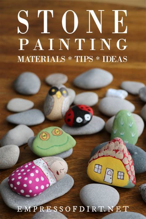 Stone Painting For Beginners Getting Started Guide Stone Painting